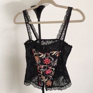 Beautiful Black Lace Top